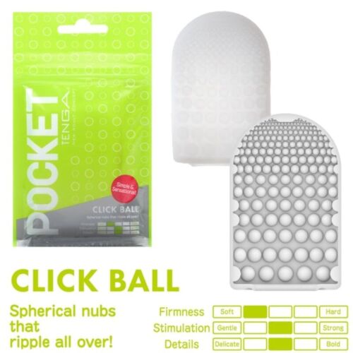Masturbator Tenga Pocket Click Ball – eksplozja doznań