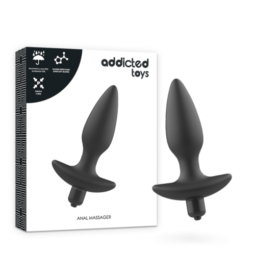 Plug anal ADDICTED TOYS z wibracją | Masażer prostaty