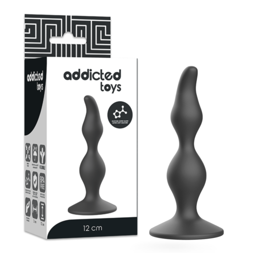 Plug anal ADDICTED TOYS 12 cm – dla początkujących.
