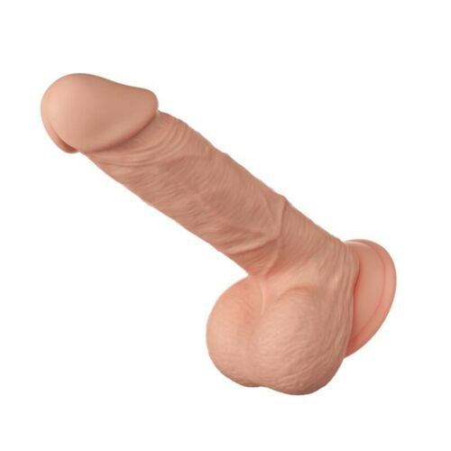 Dildo BAILE Bahamut elastyczne realistyczne 21.8 cm