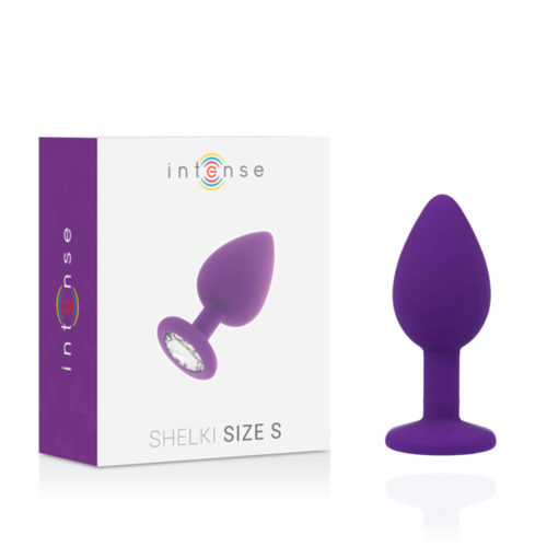 Plug anal Shelki Intense z diamentową podstawą