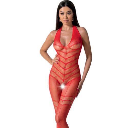 Bodystocking PASSION BS100 o seksownym kroju