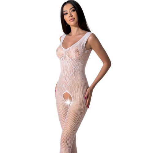 Bodystocking PASSION BS098 z elastycznego materiału