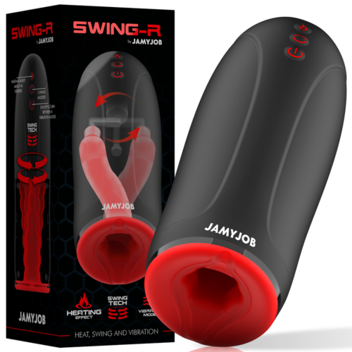 Masturbator JAMYJOB SWING-R z technologią ogrzewania