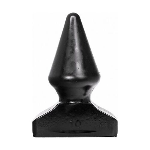 Plug anal ALL BLACK 20,5 CM - łatwa insercja