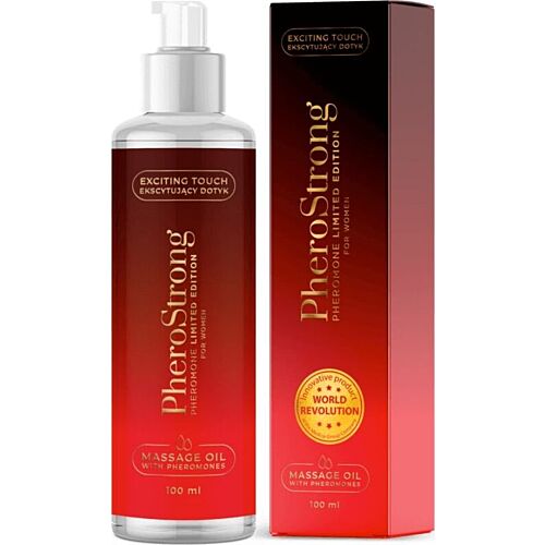 Olej do masażu PHEROSTRONG z feromonami 100 ml