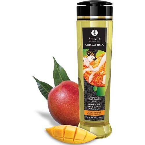 Olejek do masażu SHUNGA Mango 240 ML – naturalny i aromatyczny