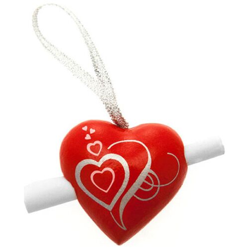 Dekoracyjne serduszko Tease & Please Moodzz z notatką