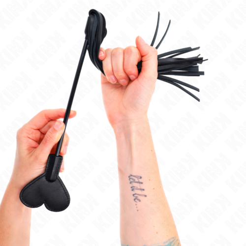Látig BDSM KINK - LÁTIGO DE GAMA Z PALETA SERCA 35 CM