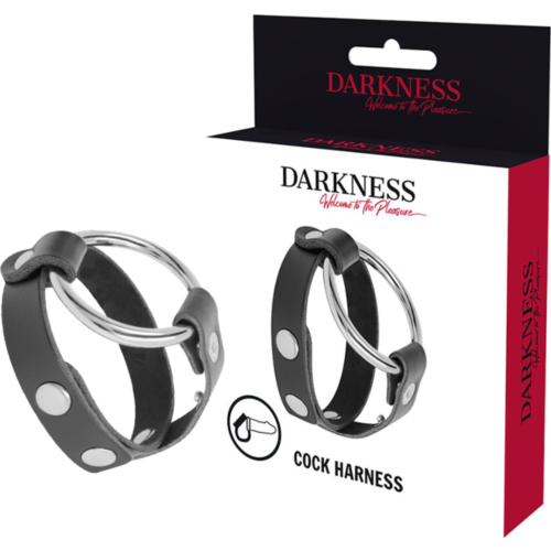 Anillo na penisa DARKNESS BONDAGE z regulacją