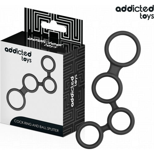 Anillo do penisa ADDICTED TOYS z podziałkami na jądra