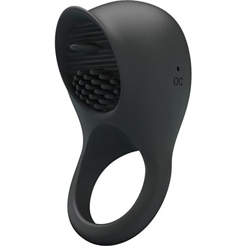 Pierścień Wibracyjny Pretty Love z Czarniącym Językiem