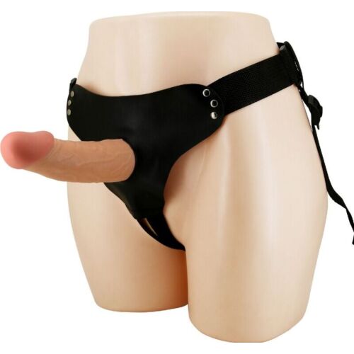 Uprząż PRETTY LOVE HARNESS STARK COMFORTABLE z wydrążonym trzonkiem