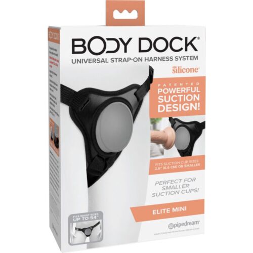 Complement PIPEDREAMS Body Dock Elite Mini z designem ssania