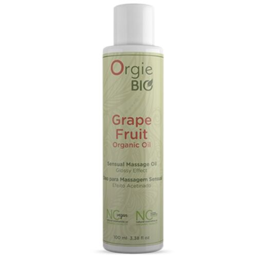 Olej do masażu Orgie Bio Grapefruit 100 ml z naturalnym aromatem