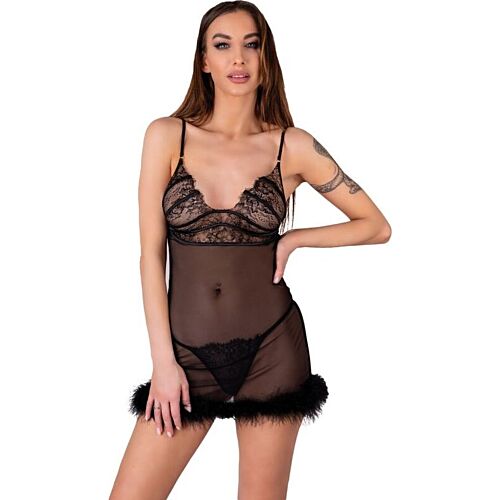 Babydoll LIVCO CORSETTI Zerunam z tanga