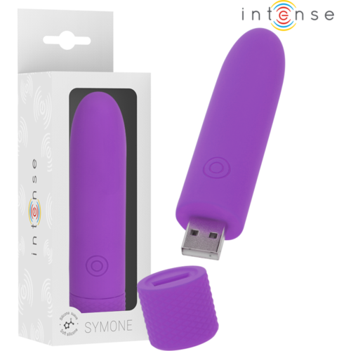 Wibrujący Pocisk INTENSE SYMONE z 8 trybami wibracji