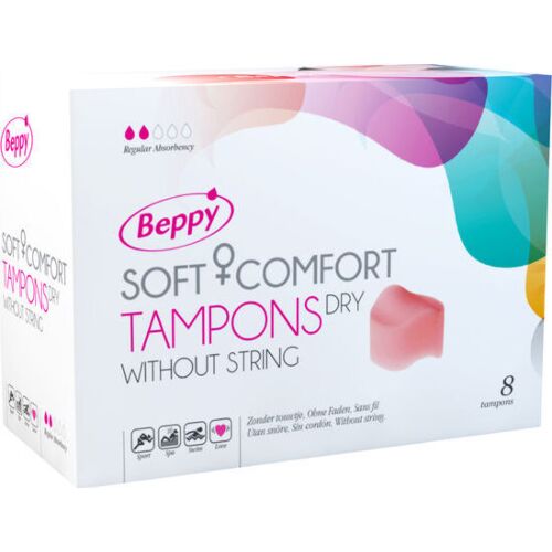 Tampony Beppy Comfort 8 sztuk - komfort i dyskrecja