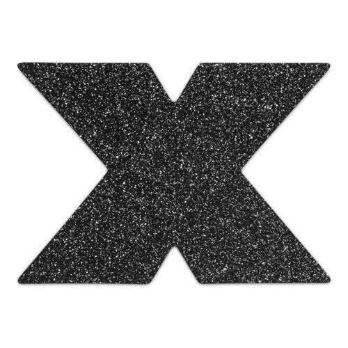 Nakładki na sutki Bijoux Flash Cross - reużywalne ozdoby