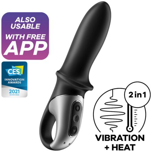 Wibrator anal Satisfyer Hot Passion z funkcją ciepła