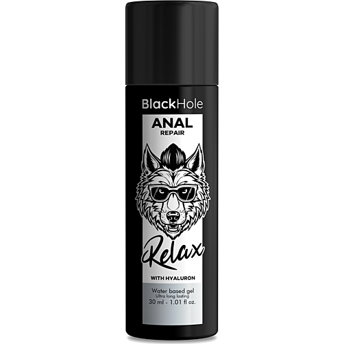 Lubrykant anal Black Hole z kwasem hialuronowym 30 ml