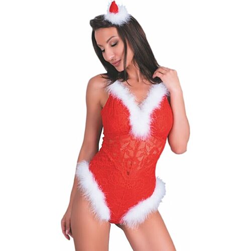 Body świąteczne LIVCO CORSETTI NAUGHTY SANTA LC 90706