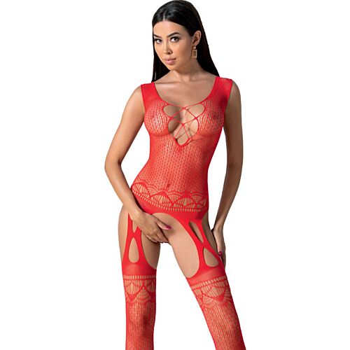 Bodystocking PASSION BS099 z seksownym wzorem