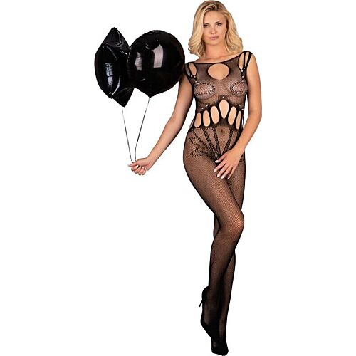 Bodystocking LIVCO CORSETTI AMAHIL z elastycznej siateczki.