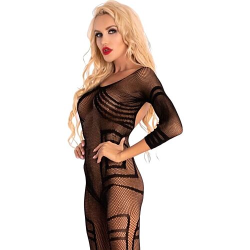 Bodystocking LIVCO CORSETTI MONATA z otwartym krokiem