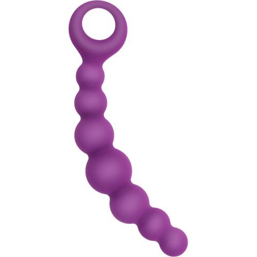 Kulka anal S Pleasures Emotions Purple z różnymi średnicami