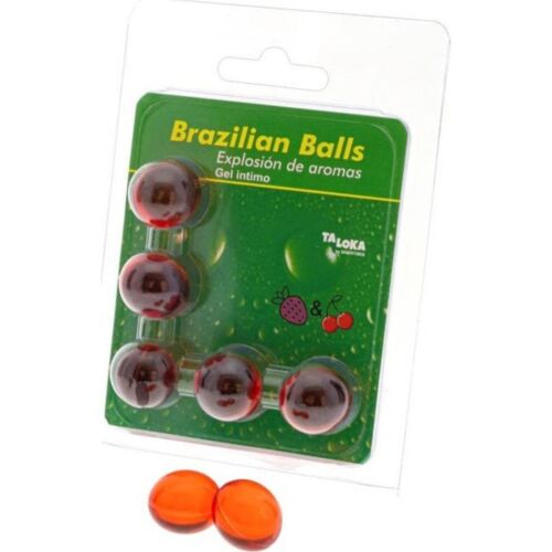 Bolas Brazilian Balls Taloka z aromatem truskawki i wiśni