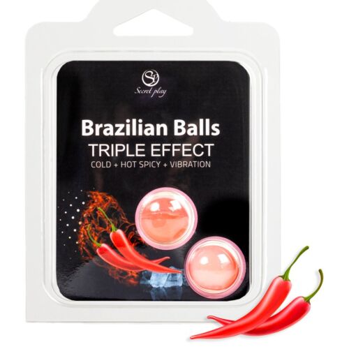 Kulki Brazilian Balls SECRETPLAY - 3 efekty w 1