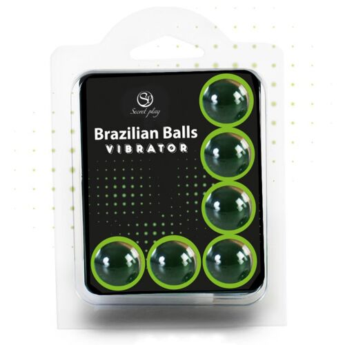 Kulki Brazilian Balls SECRETPLAY - Zestaw 6 sztuk