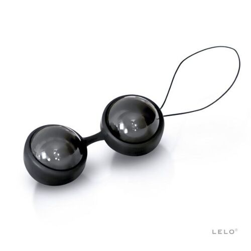 Bolas Kegel LELO LUNA BEADS NOIR z subtelnymi wibracjami