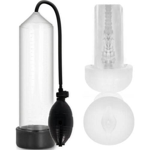 Bomba Erekcyjna Pump Addicted RX3 z Rękawem Przyjemności