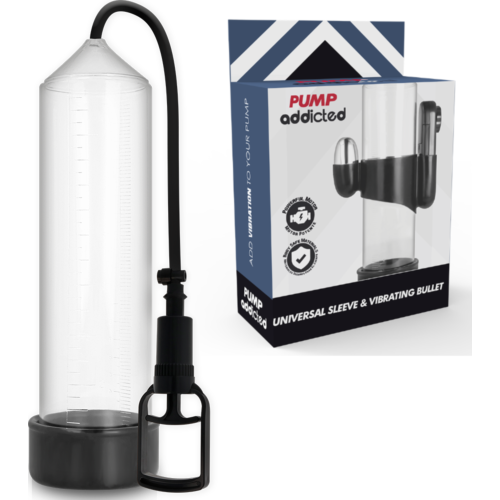 Bomba Erekcyjna Pump Addicted RX7 z Wibratorem
