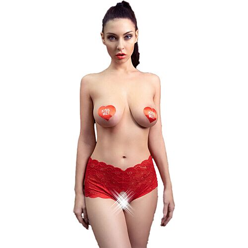 Braguita Chilirose CR 4641 z otwartą między nogami