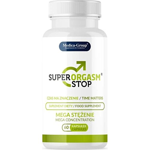 Kapsułki MEDICA GROUP Super Orgasm Stop – Lepsza kontrola ejakulacji