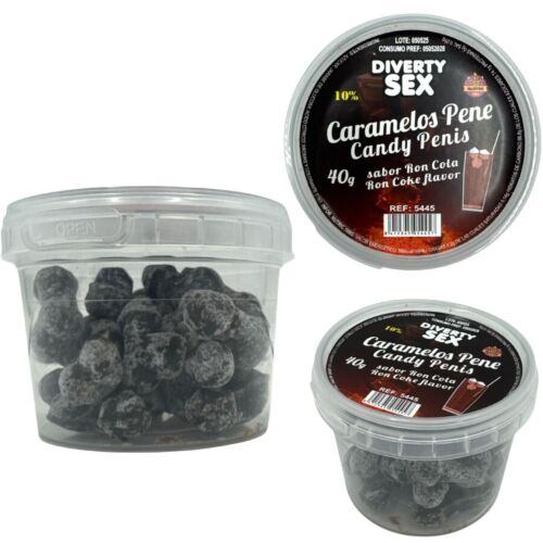 Cukierki Diablo Picante - 20 cukierków w kształcie penisów.