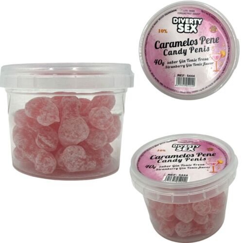 Cukierki Diablo Picante 20 szt. w kształcie penisa