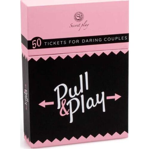 Gra karciana SECRETPLAY Pull & Play z 100 wyzwaniami