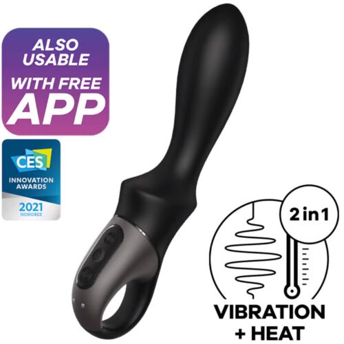 Wibrator analny SATISFYER Heat Climax z funkcją ogrzewania