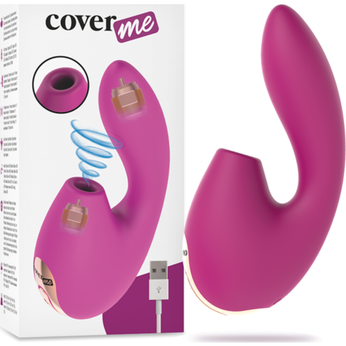 Succionador clitoridial COVERME G-SPOT RUSH z wibracjami