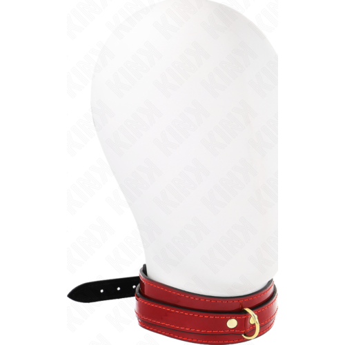 Collar KINK regulowany 29-42.5 cm z detalami w kolorze złotym