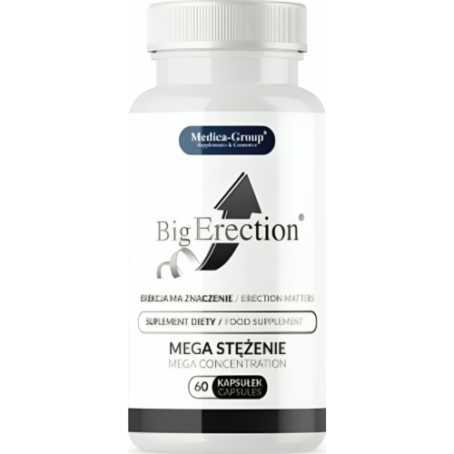 Suplement diety MEDICA GROUP Big Erection – Wsparcie dla mężczyzn