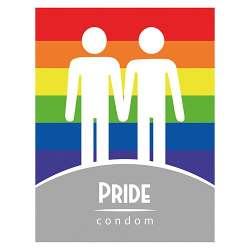 Prezerwatywa Dildos Assorted Pride pojedyncze opakowanie