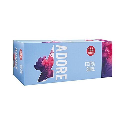 Prezerwatywy Pasante Adore Extra Sure 144