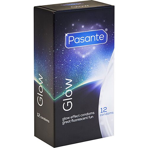 Prezerwatywy PASANTE Glow 12 szt. świecące