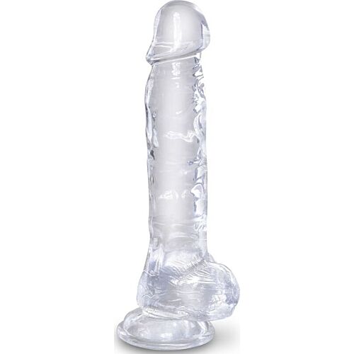 Dildo realistyczne King Cock Clear 16,5 cm