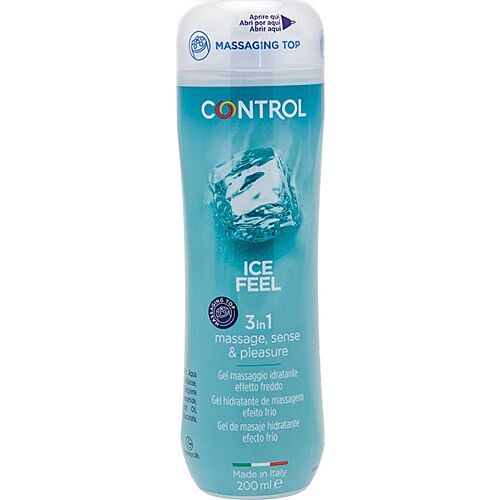 Żel 3 w 1 CONTROL POCZUCIE LODU 200 ML - efekt chłodzenia